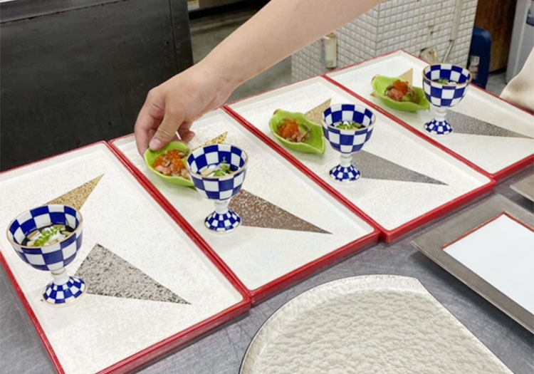 懐石料理のご経験を活かしてご活躍ください