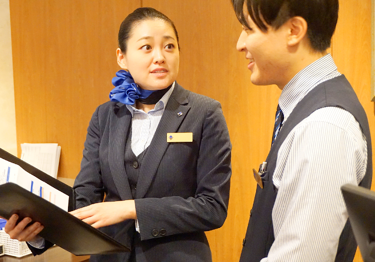 サポート体制も万全。困った時はすぐに相談できます。