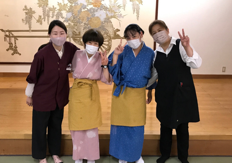 和気あいあいとした明るい雰囲気の温泉旅館です