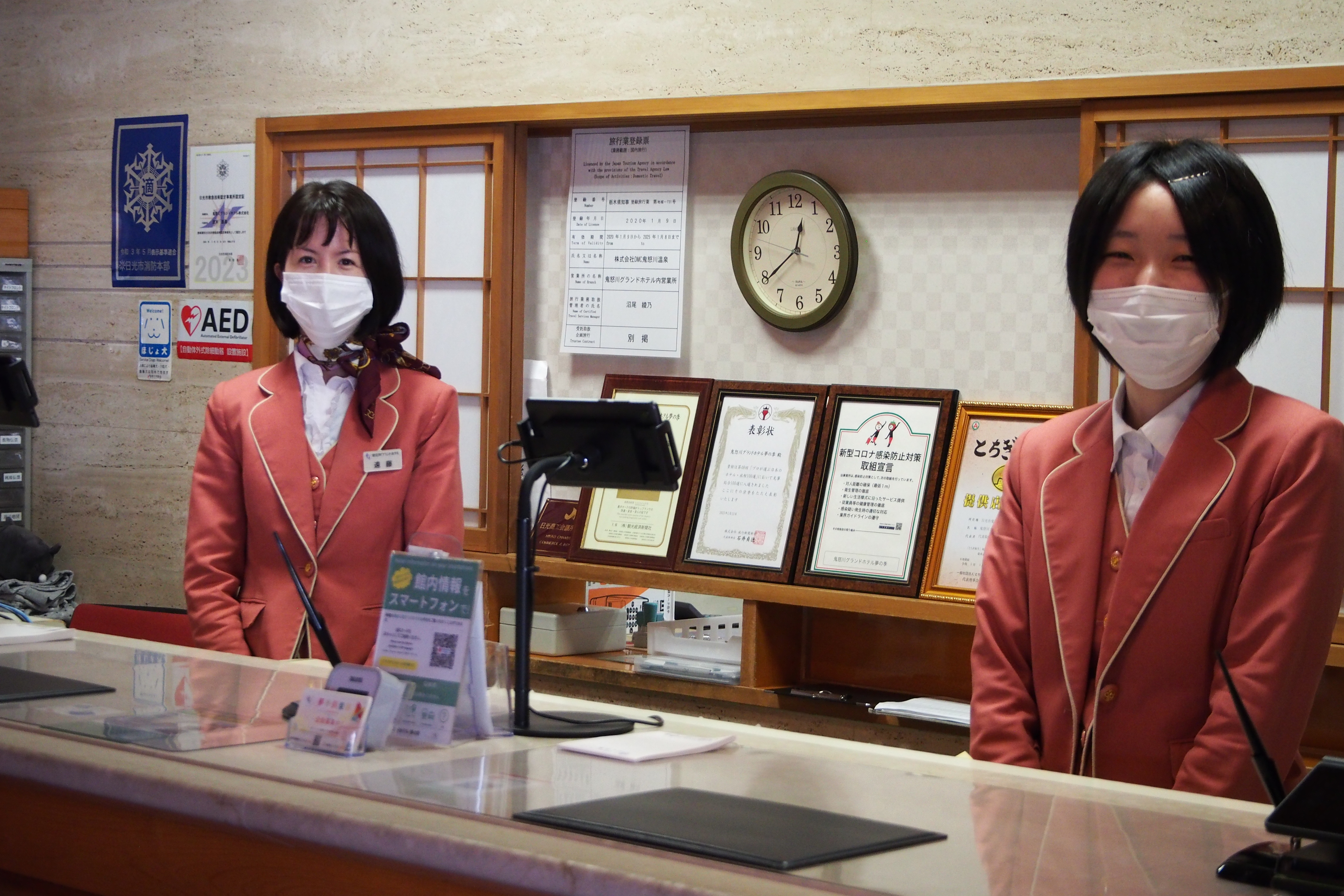 職場の雰囲気が良いことも自慢の一つ。みんな楽しく働いています！