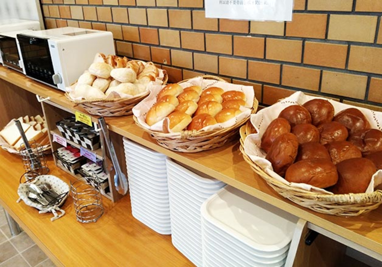 無料の朝食で爽やかな朝をお届けしています。