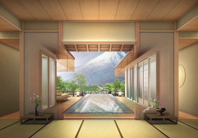 室内にプールを備えた、特別仕様のスイートルームもございます