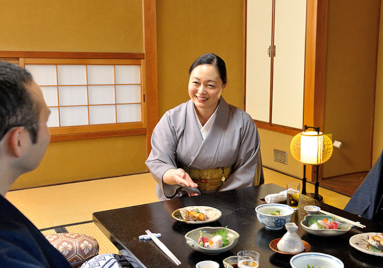 ”心の茶屋”として、創業当時からのおもてなしの心は現在までしっかり受け継がれています