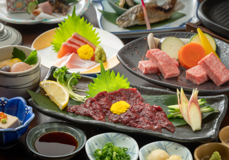 白骨温泉 お宿つるや × 和食