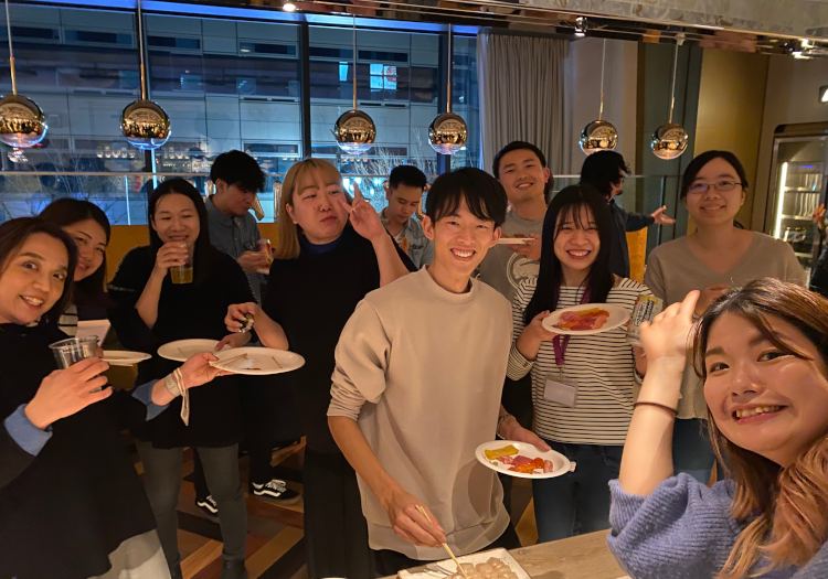社内イベントも多数！部署の垣根を越えたコミュニケーションの取りやすさも特徴