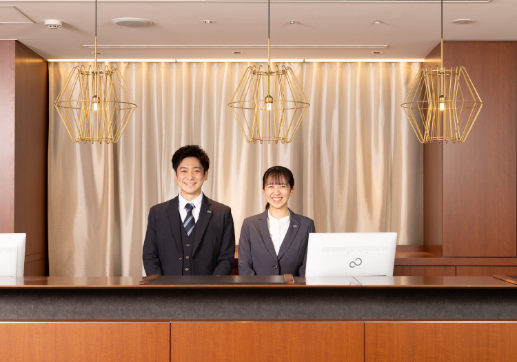 京急イーエックスイン ホテルグループ（神奈川エリア） × フロント