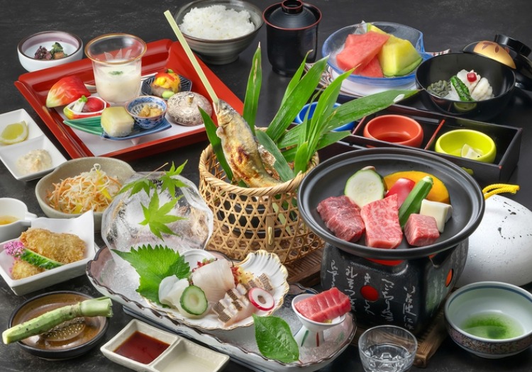 有福温泉　旅館ぬしや × 和食