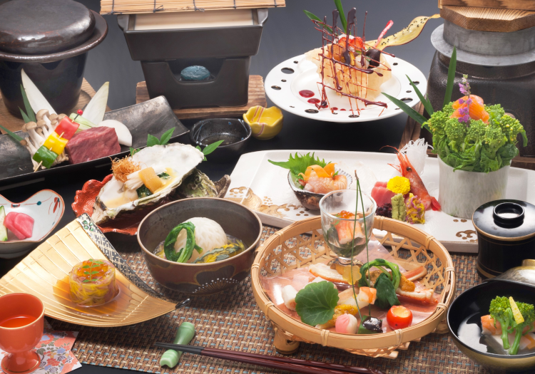 当館の食事は、他の宿泊施設の料理人からも「美味しい」と評判を得ています