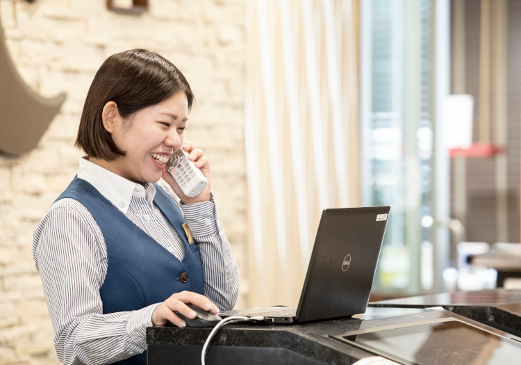 充実した福利厚生や連休制度がスタッフにも「働きやすい」と好評です