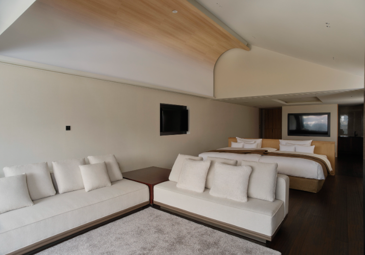 厳選された全10室の客室で、お客様だけの長期休暇をお楽しみいただけます