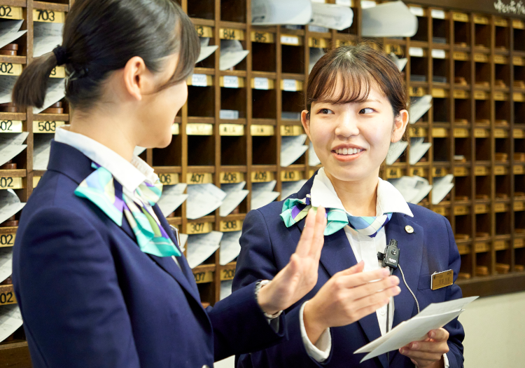 幅広い世代が活躍していて、ベテランスタッフも多いので業界未経験でも安心。