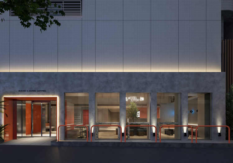 BASE LAYER HOTEL福岡 × フロント