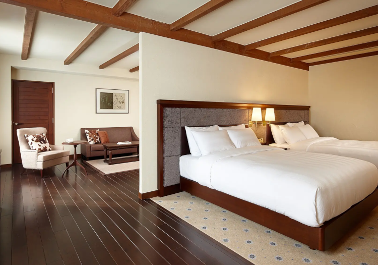 デラックス、スイート、プレミアムスイートなど、客室のタイプも多彩です。