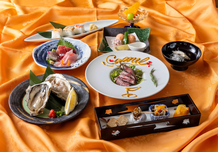 地元の旬の食材を贅沢に使った、彩り豊かな料理で、特別なひとときをお届けします。