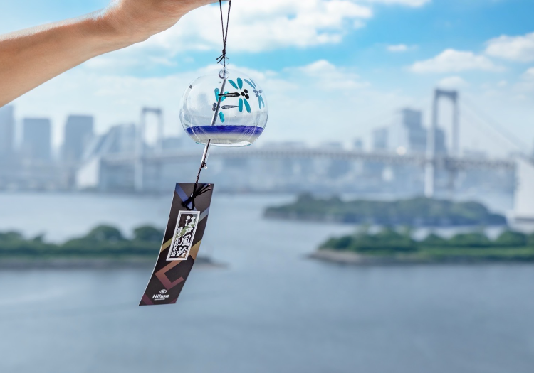 夏には「江戸風鈴」をテーマにしたイベントや装飾も。日本の文化に触れる催しも好評