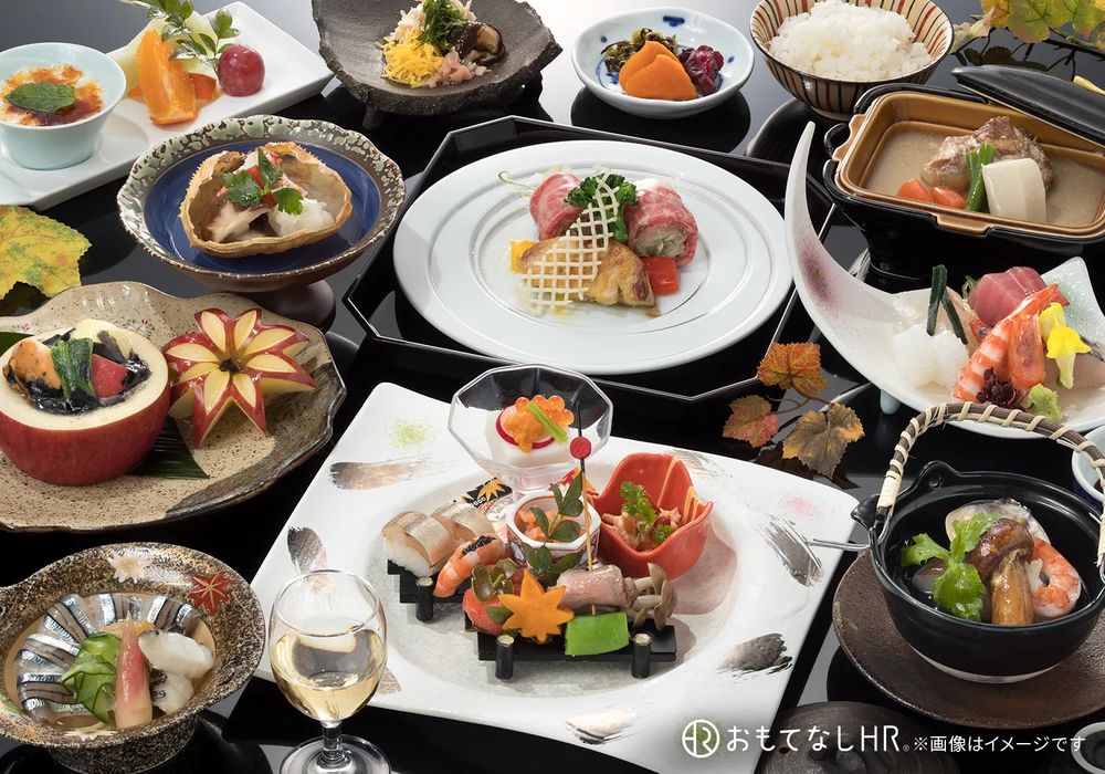 ホテル森の風立山 × 和食
