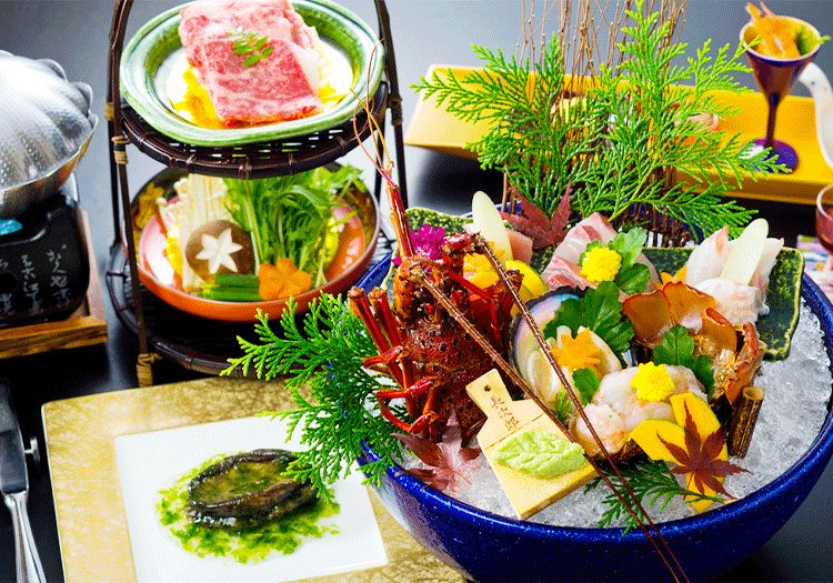 きほく千年温泉 ホテル季の座 × 和食