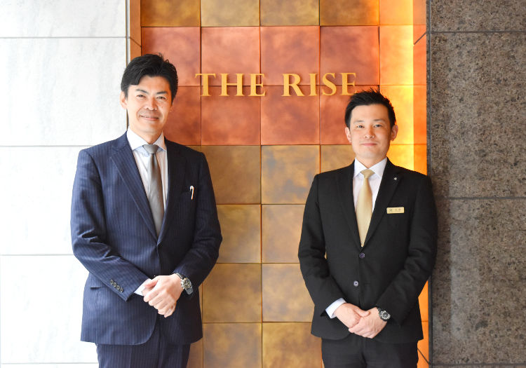 ライズホテル大阪北新地 × フロント