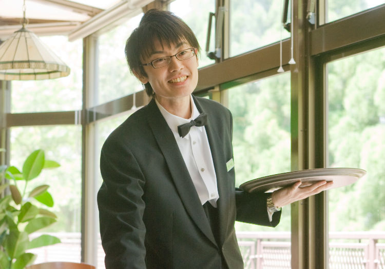 おもてなしの基本からしっかり身につけられる環境があります。