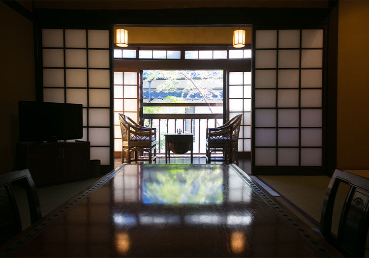 サリーガーデンの宿　湯治 柳屋 × フロント