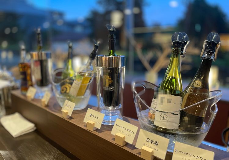 お料理と相性抜群な様々な銘柄のお酒を取り揃えています