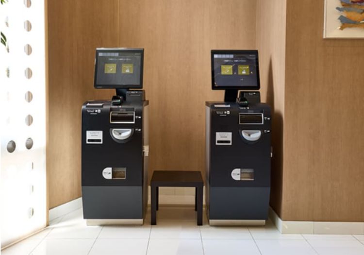 スムーズな接客を叶える自動チェックイン機を取り入れています