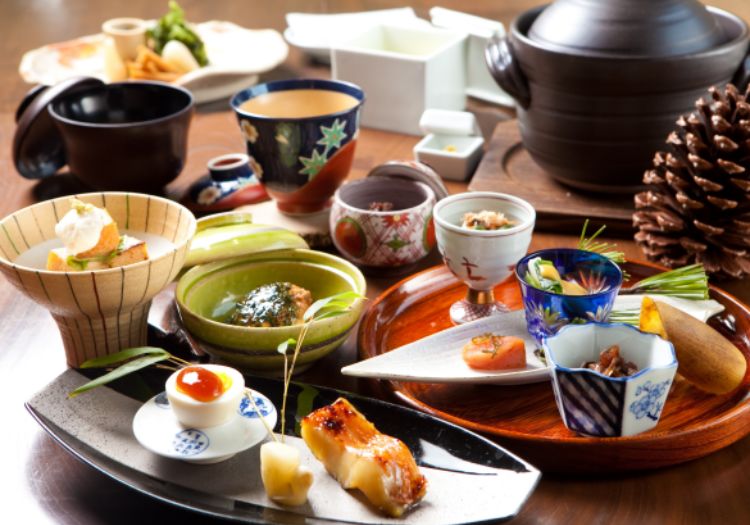 ゆふいん月燈庵 × 和食