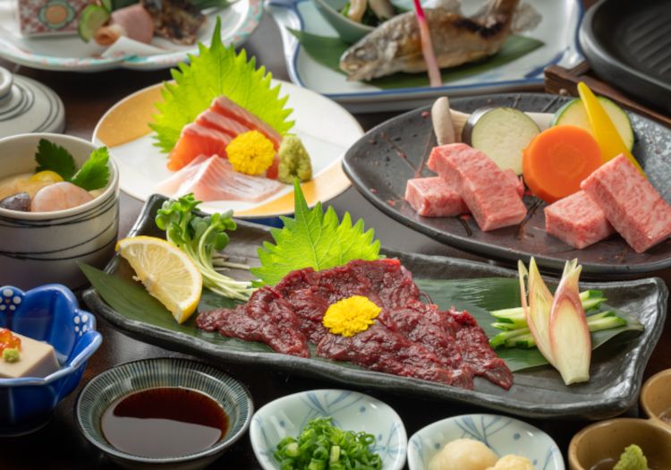 白骨温泉 お宿つるや × 和食
