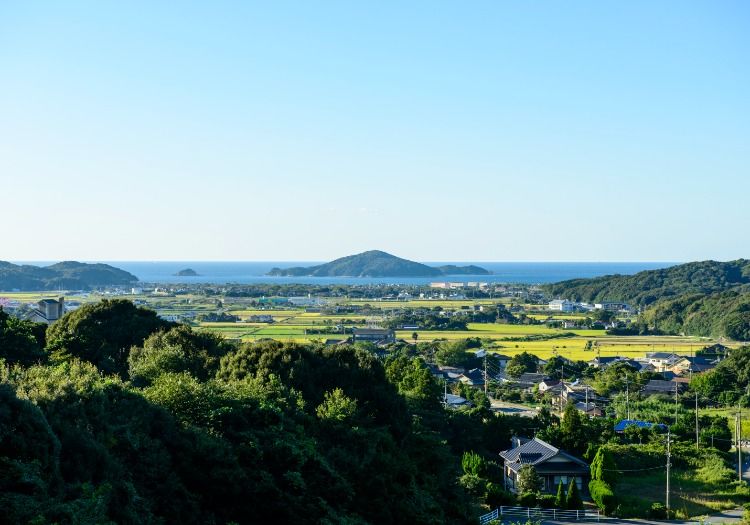 川棚の風景は「ずっと眺めていたい景色」とされ、多くの偉人を魅了してきました