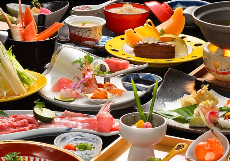松伯亭あづま荘 × 和食