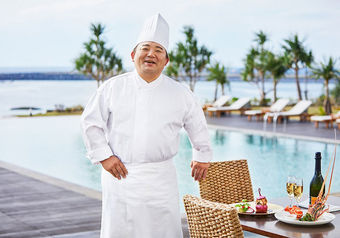 料理長の指導をマンツーマンで受けられる貴重な環境です