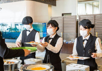 感染対策も万全！安心してお客様をお迎えできる環境です。