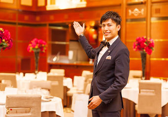 テイストの違う6種類の宴会場を備え、ウェディングに力を入れています