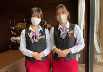 ホテル全体で10代~30代の若手も多数活躍しています。