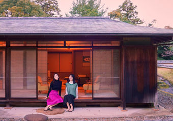 三養荘の本館は、国の有形文化財にも登録されています