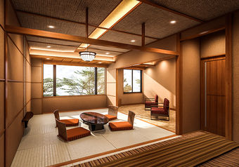 全11室の小規模旅館のため、丁寧なサービスを提供できます。（画像は箱根薫風）