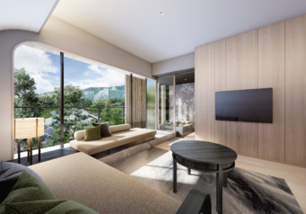 客室はツインからペット対応までの5タイプ。用途に合わせてお選びいただけます。