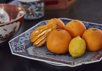 瀬戸田を代表する柑橘をはじめ、地元の食材を料理やおもてなしのなかに生かしています