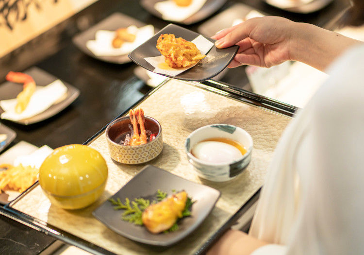 朝食ではブッフェスタイルでお料理をご提供！料理スキルの幅が広がります。