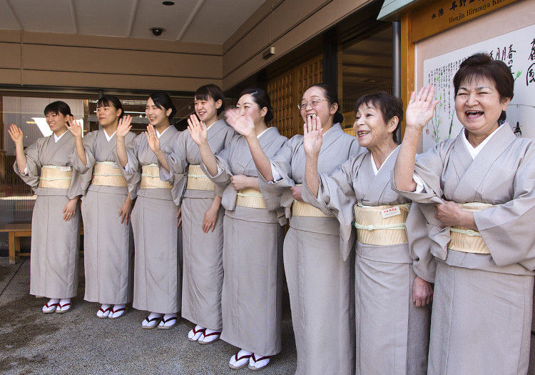 近年は海外からのお客様も増えており、「和の心」のおもてなしが好評です