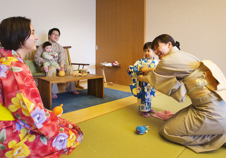 当宿は、赤ちゃんや小さなお子様と一緒のご宿泊も歓迎しています